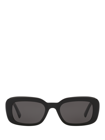 Yves Saint Laurent YS000525 Women's Rectangular Sunglasses, Black - view 2, Black