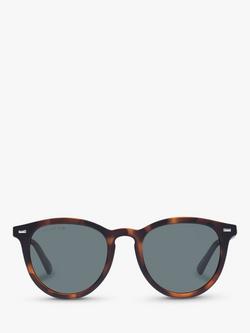 Le Specs LSP2002218 Fire Starter Unisex Polarised Round Sunglasses, Matte Tortoise/Grey - view 2, Matte Tortoise/Grey