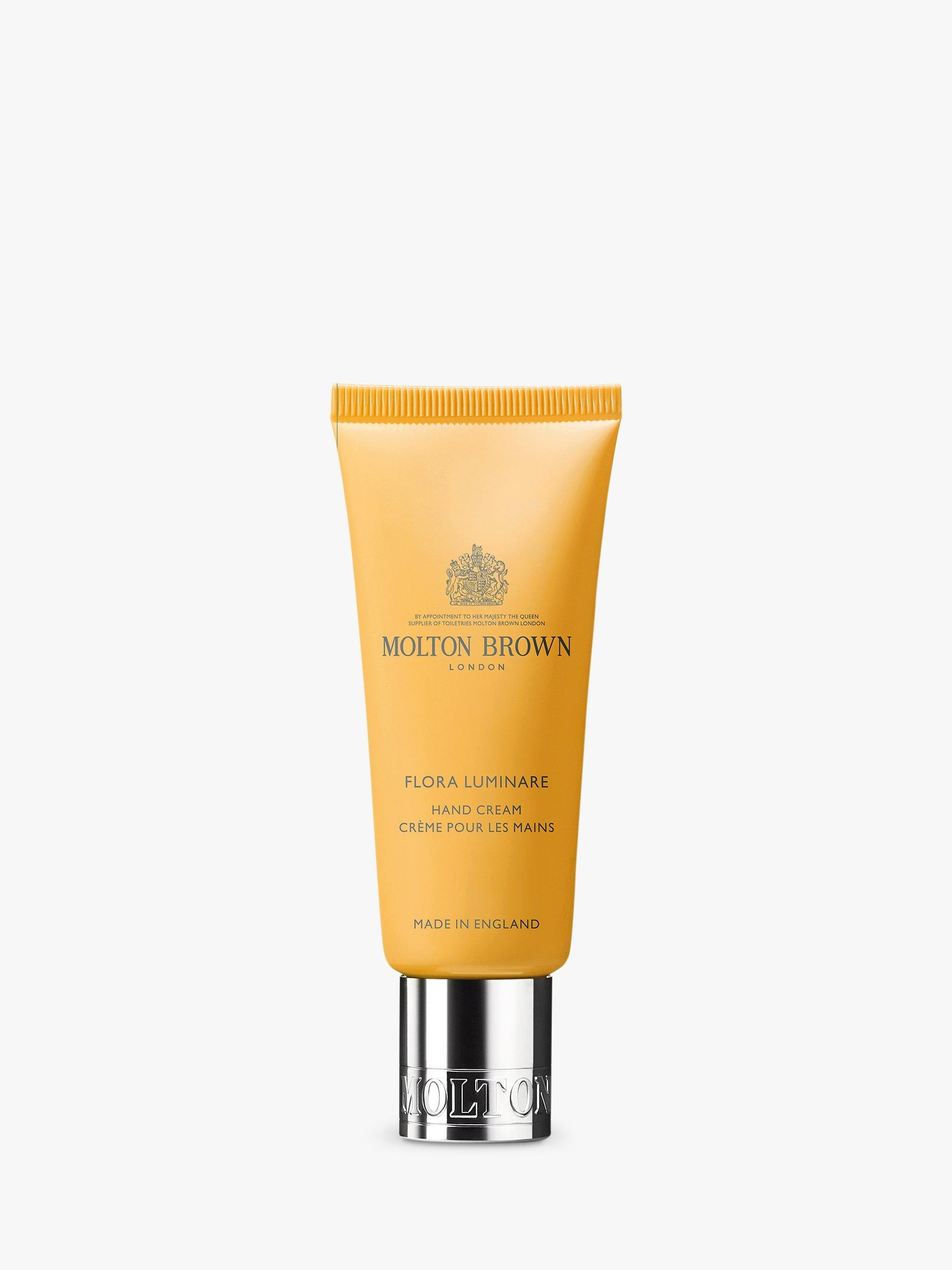 Product image 1 of 3, which shows Molton Brown Flora Luminare Hand Cream, 40ml