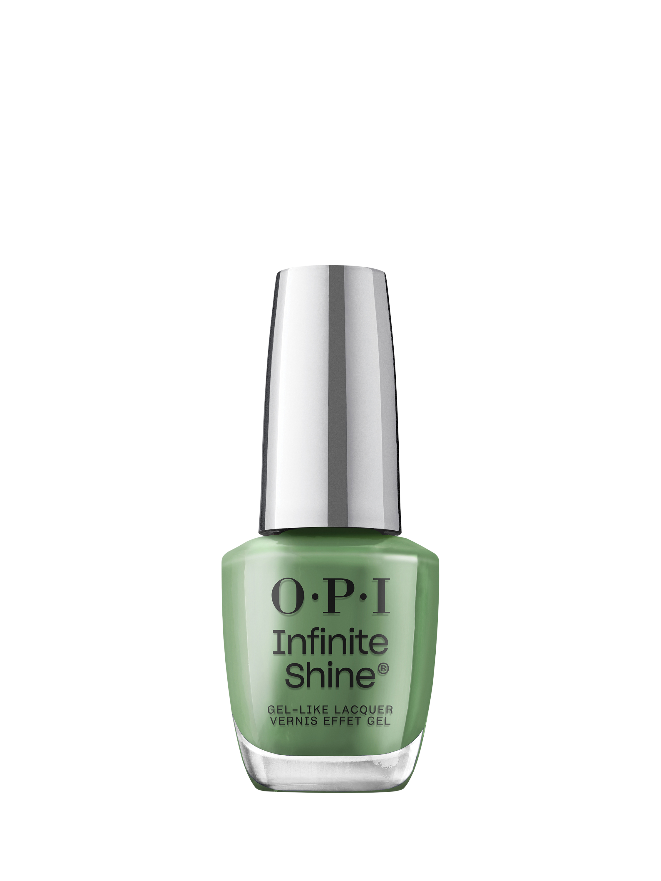Product image 1 of 7, which shows OPI Infinite Shine Gel-Like Lacquer Nail Polish, Happily Evergreen After