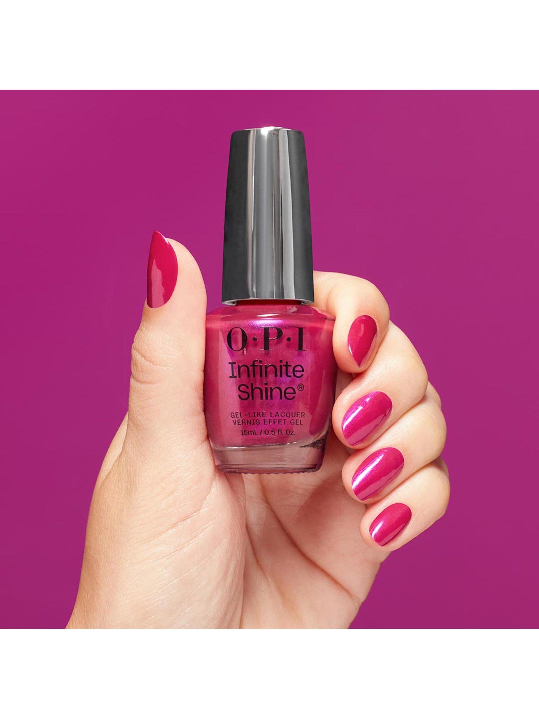 Product image 5 of 7, which shows OPI Infinite Shine Gel-Like Lacquer Nail Polish, Pompeii Purple