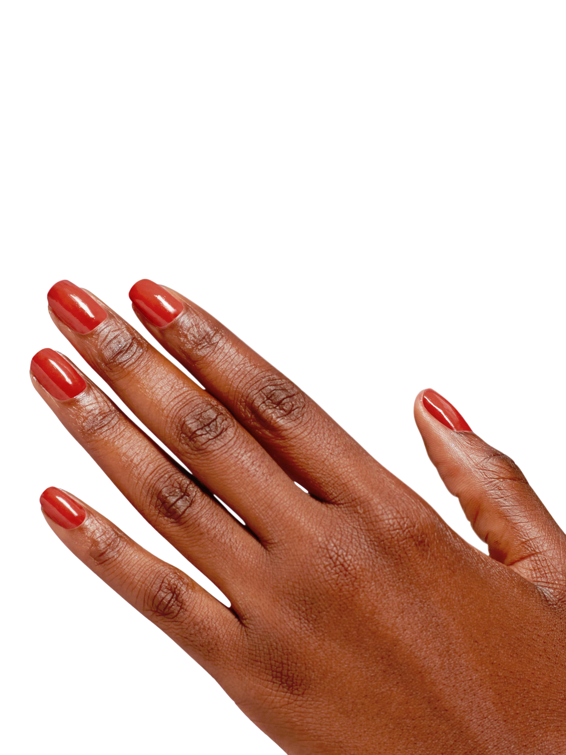 Product image 4 of 7, which shows OPI Infinite Shine Gel-Like Lacquer Nail Polish, Knock 'em Red