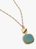 Sarah Alexander Cape Verde Gemstone Pendant Necklace, Gold