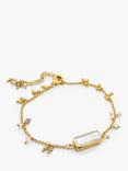 Sarah Alexander Pebble Bay Gemstone Charm Bracelet, Gold