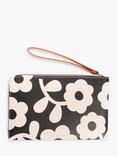 Caroline Gardner Monochrome Bloom Travel Pouch, Multi