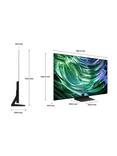 Samsung QE83S90D (2024) OLED HDR 4K Ultra HD Smart AI TV, 83 inch with TVPlus & Dolby Atmos, Graphite Black