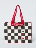 Lulu Guinness Checkered Tote Bag, Red/Black