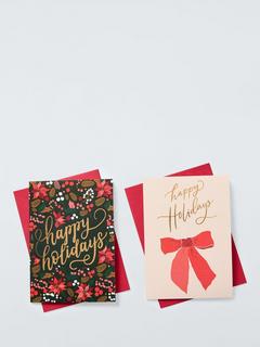 Eleanor Stuart Holidays Luxury Christmas Card, Pack of 10
