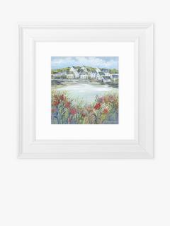 John Lewis Diane Demirci 'Beach Cove Blooms I' Framed Print & Mount, 39 x 39cm, Multi