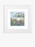 John Lewis Diane Demirci 'Beach Cove Blooms II' Framed Print & Mount, 39 x 39cm, Multi