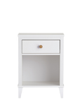 Little Seeds Monarch Hill Poppy Bedside Table, White