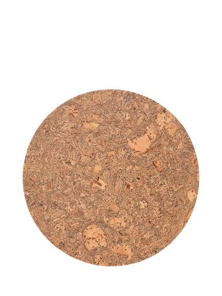 LIGA Cork Round Placemats, Set of 4, Natural, Natural
