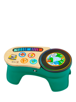 Baby Einstein + Hape DJ Discovery Magic Touch Turntable Toy, Multi