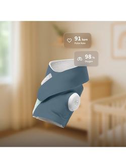Owlet Dream Sock Smart Baby Monitor - view 2, Blue