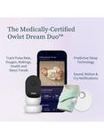 Owlet Dream Sock and Owlet Cam 2 Baby Monitor Bundle, Mint