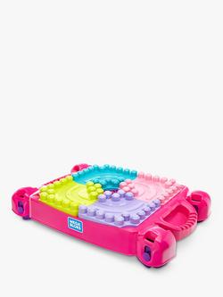 Mega Bloks Build 'N Learn Table, 30 Pieces, Pink - view 2, Multi