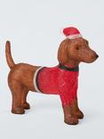 John Lewis 60 LED Acrylic Sausage Dog Lit Figure