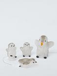 John Lewis Acrylic Penguin LED Lit Figures, Set of 4