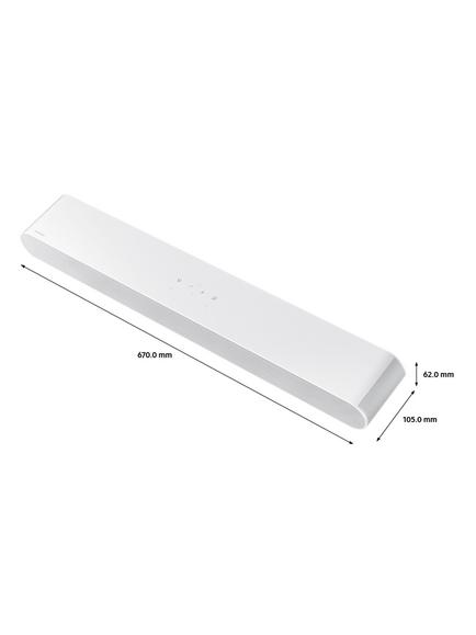 Samsung HW-S61D Bluetooth Wi-Fi All-In-One Compact Soundbar with Dolby Atmos & DTS:X, White - view 2, White