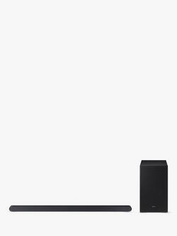 Samsung HW-S700D Bluetooth Wi-Fi Ultra Slim Soundbar with Dolby Atmos, DTS:X & Wireless Subwoofer, Black, Black
