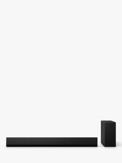 LG USG10TY Bluetooth Wi-Fi Soundbar with Dolby Atmos, DTS:X & Wireless Subwoofer, Black, Black