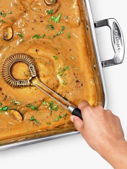 OXO Good Grips Sauce & Gravy Whisk - view 2, Black/Silver