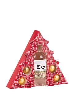 Christmas Tree Chocolate & Gin Gift Set, 50g + 5cl