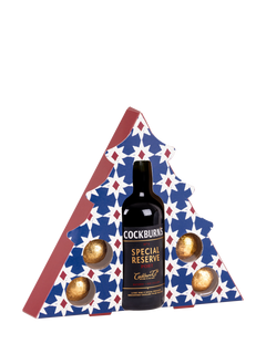 Christmas Tree Chocolate & Port Gift Set, 50g + 5cl