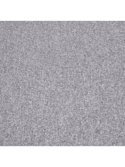 John Lewis Brushed Tweed Textured Plain Fabric, Grey, Price Band A - view 2, Brushed Tweed Grey