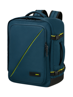 American Tourister Take2Cabin Medium Backpack, 38L, Harbor Blue