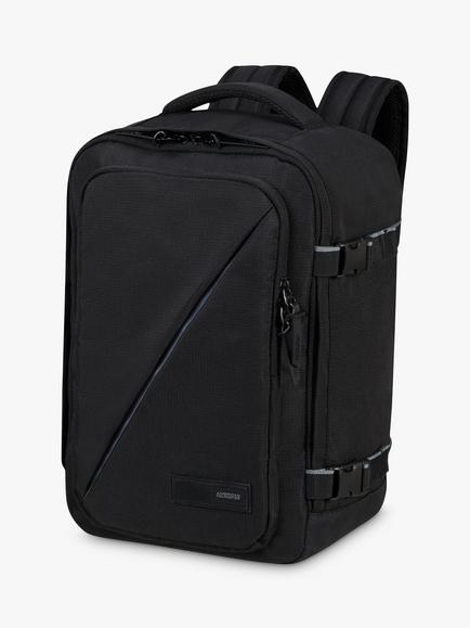 American Tourister Take2Cabin Small Travel Backpack, 24L, Black