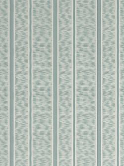 John Lewis X Collagerie Ikat Stripe Wallpaper, Eau De Nil