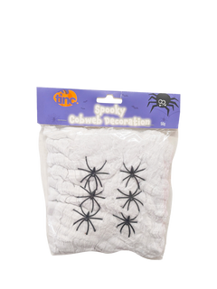 Tinc Halloween Spider Web Decoration