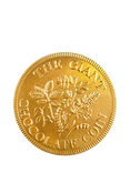 Gold Milk Chocolate Coin, 90g