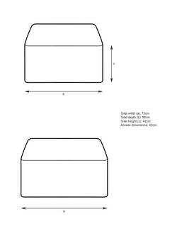 John Lewis Flow Footstool - view 2, 