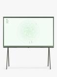 Samsung The Serif (2024) QLED HDR 4K Ultra HD Smart TV, 43 inch with TVPlus & Bouroullec Brothers Design, Ivy Green