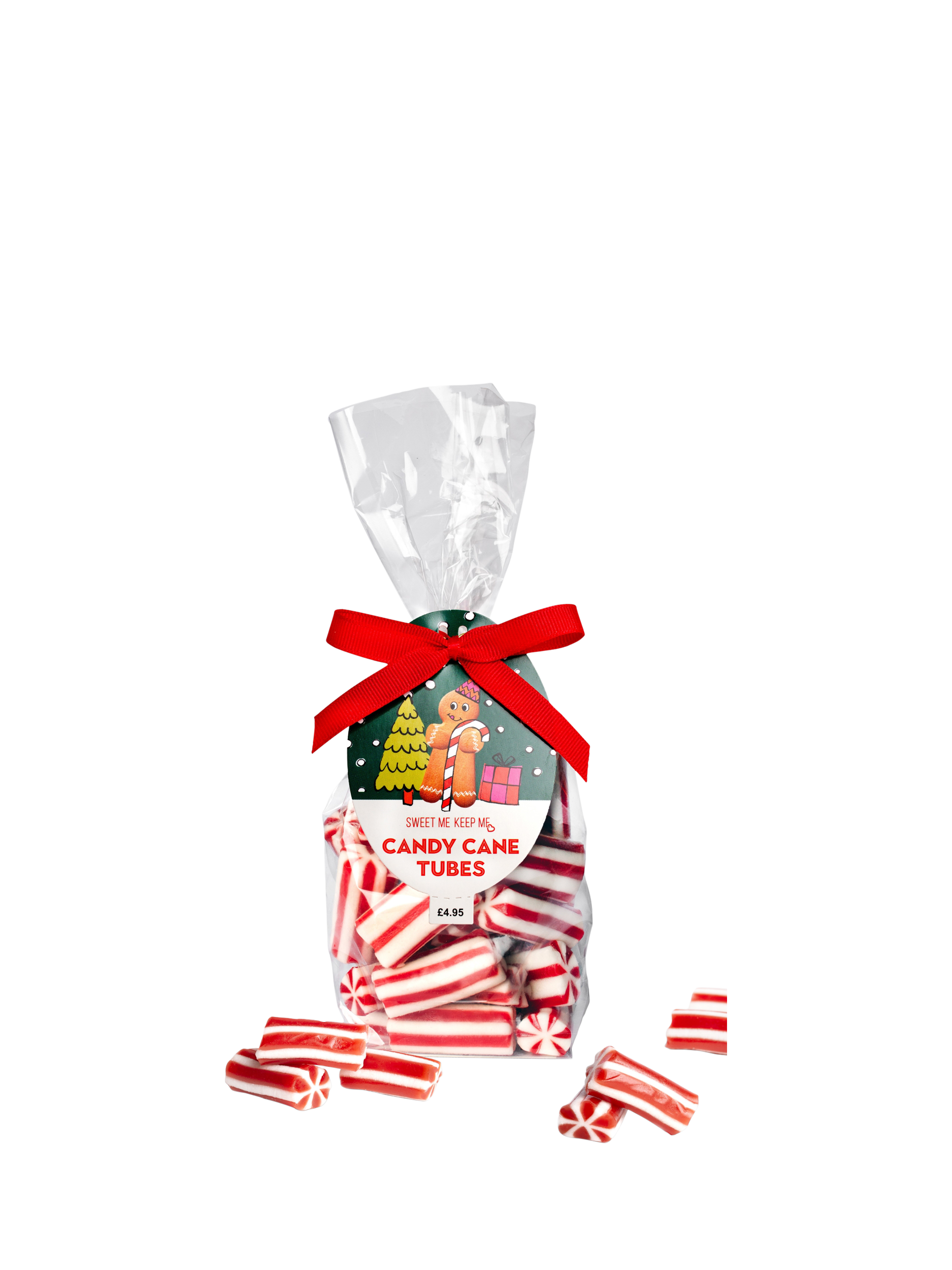 Sweet Me Keep Me Candy Cane Tubes, 200g