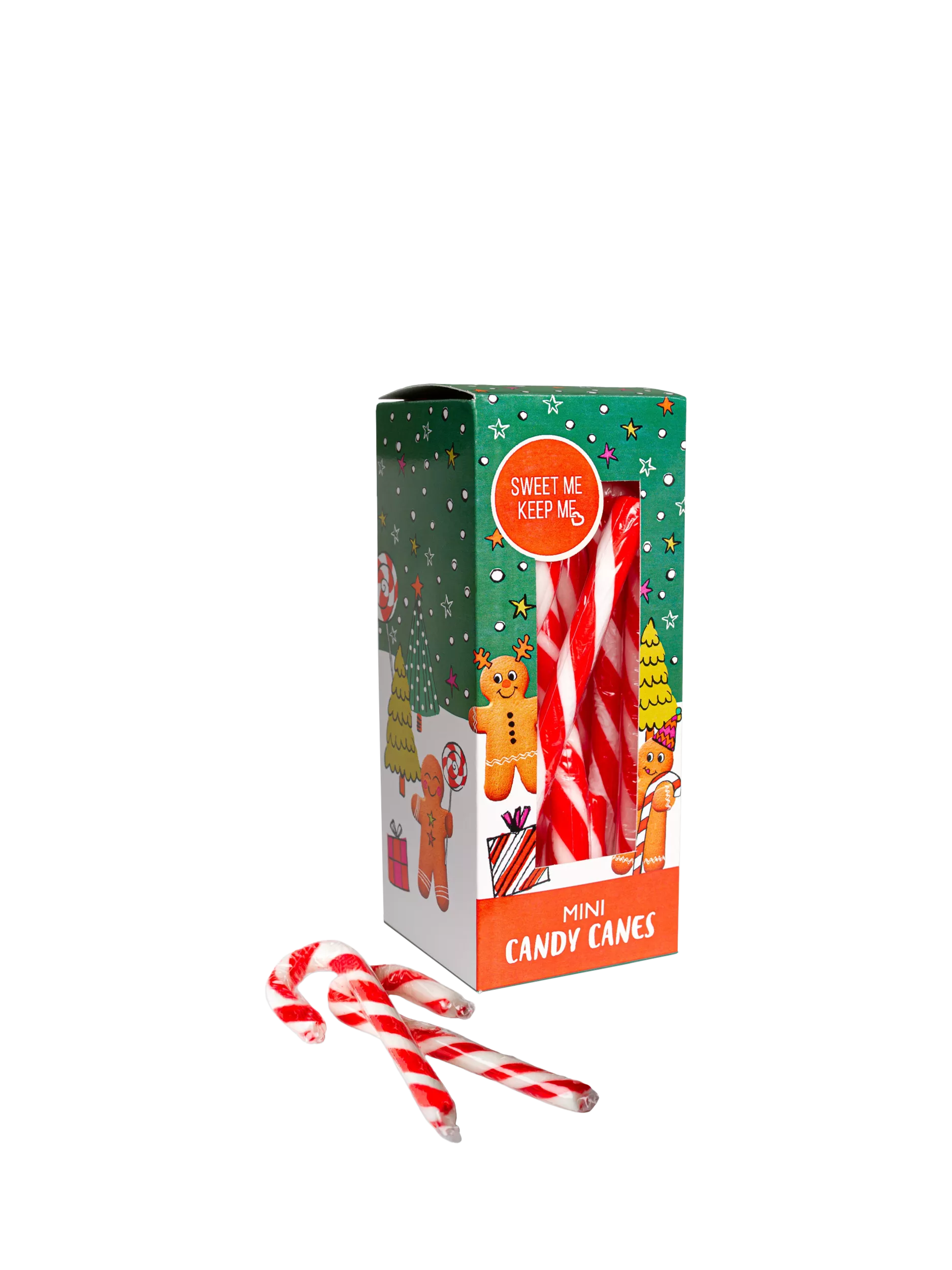 Sweet Me Keep Me Candy Canes Box, 150g