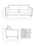 John Lewis Bailey II Grand 4 Seater Sofa