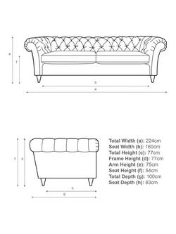John Lewis Cromwell Grand 4 Seater Sofa - view 2, 