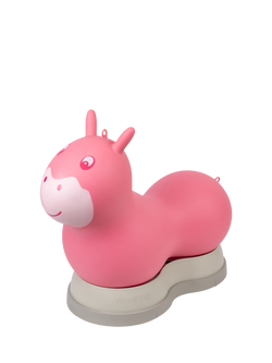 Micro Scooters 2-In-1 Horse Ride-On & Inflatable Hopper, Pink