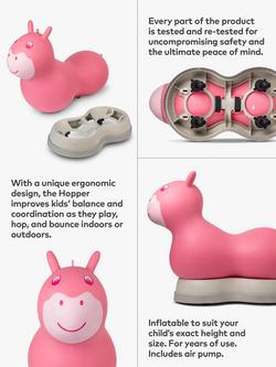 Micro Scooters 2-In-1 Horse Ride-On & Inflatable Hopper - view 2, Pink