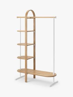 Umbra Bellwood Clothes Rail, White/Natural