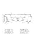 John Lewis Bailey II Large 5 Seater Corner Sofa