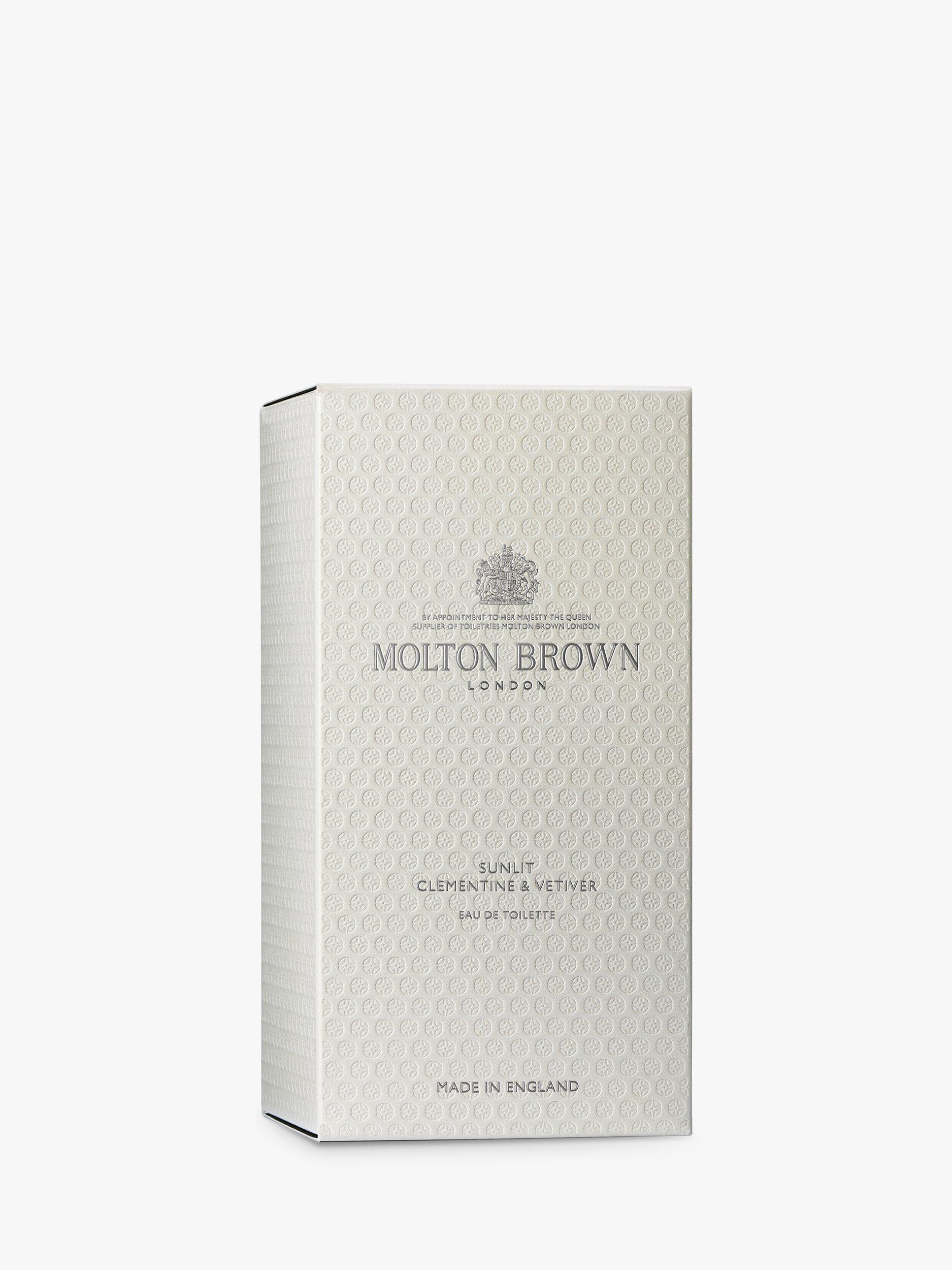 Product image 3 of 3, which shows Molton Brown Sunlit Clementine & Vetiver Eau de Toilette, 100ml