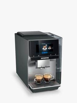 Siemens TP715GB1 EQ700 Bean to Cup Coffee Machine, Black, Black