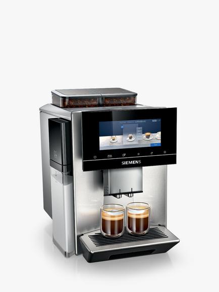 Siemens TQ907GZ3 EQ900 Bean to Cup Coffee Machine, Black, Black