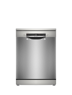 Bosch Series 4 Freestanding Dishwasher, SMS4EMW06G, SMS4EMI06G, Silver Inox