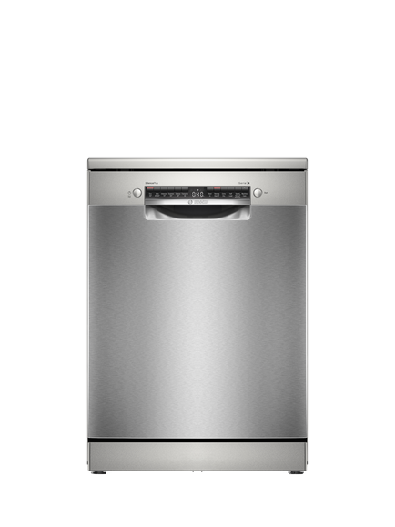 Bosch Series 4 Freestanding Dishwasher, SMS4EMW06G, SMS4EMI06G, Silver Inox