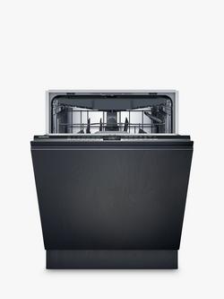 Siemens iQ300 SN73HX10VG Fully Integrated Dishwasher, Black, Black